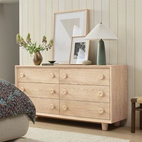 white christmas dresses Westwood Design Foundry 6 Drawer Dresser in White Dove