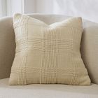 Cozy Grid Pillow Cover