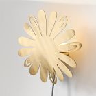 Daisy Brass Sconce
