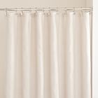 European Flax Linen Shower Curtain - Natural