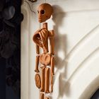 Terracotta Hanging Skeletons
