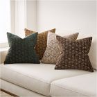Abstract Linear Chenille Pillow Cover