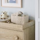 Contrast Textured Diaper Caddy