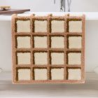 Modern Tufted Tile Bath Mat