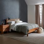 Mylos Woven &amp; Wood Bed