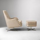Patchin Swivel Chair &amp; Ottoman Set