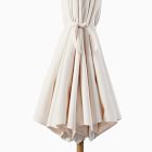 Round Outdoor Umbrella (9') - Wood Pole