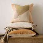 Mosaic Suede Pillow Cover &amp; Throw Set