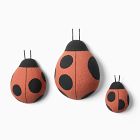 Papier-Mache Ladybug Wall Art