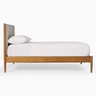 Mid-Century Upholstered Bed