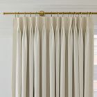 Pleated European Flax Linen Blackout Curtain