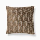 Abstract Linear Chenille Pillow Cover