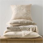 Textured Pinwheel Pillow Cover &amp; Throw Set