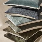 Heathered Basketweave Wool Pillow Cover