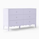 Open Box: Daisy 6-Drawer Dresser, Soft Iris