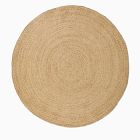 Open Box: Chunky Braided Jute Round Rug