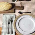 Farmhouse Pottery Petite Gingham Scalloped Napkins