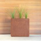 Veradek Corten Steel Indoor/Outdoor Tall Planters