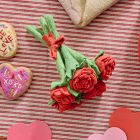 Felt Valentine's Red Roses