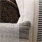 Outdoor Half Block Stripe Pillow Set