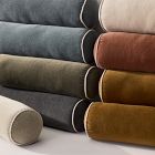 Classic Cotton Velvet Bolster Pillow