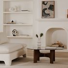 Csilla Round Glass Coffee Table (42")