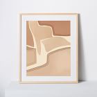 &#201;lan Byrd Framed Print - Desert Path