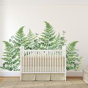 Ferns & Eucalyptus Wall Decals