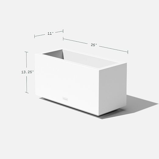 Veradek Block Series Plastic Planter Box | West Elm