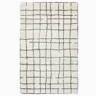 Grid Shag Rug Swatch