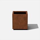Veradek Corten Steel Indoor/Outdoor Small Cube Planter