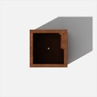 Veradek Corten Steel Indoor/Outdoor Small Cube Planter