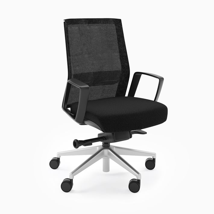 AMQ Zilo Chair by Steelcase – Adjustable Swivel | West Elm