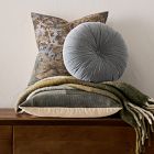 Blue Tapestry Pillow Cover &amp; Throw Set