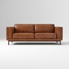 Open Box: Dekalb Sofa (85") - Weston Leather Molasses, Acorn