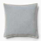 Open Box: Classic Cotton Velvet Pillow Cover (20" Sq) - Arctic Blue