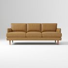Open Box: Haven Loft Leather Sofa (76"&ndash;86")