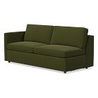 Open Box: Harris Petite LA 75" Sofa, Poly, Performance Distressed Velvet, Tarragon, Concealed Supports