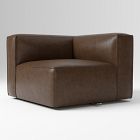 Open Box: Build Your Own - Remi Modular Leather Sectional