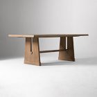 Chip & Dent: Innis 77" Dining Table, Toasted Oak