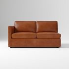 Open Box: Harris Left-Arm 2 Seater Sofa, Saddle Leather Nut
