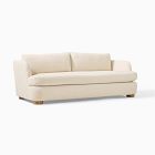 Chip & Dent: Leroy 86" Sofa, Performance+ Basket Slub, Sand, Almond