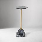 Alcyone Round Marble Drink Table (8.5")