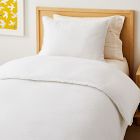 European Flax Linen Pom Pom Duvet Cover &amp; Shams