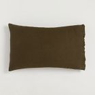 European Flax Linen Ruffle Pillowcases