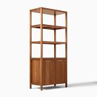 Open Box: Hughes Tall Bookcase (34") - Cool Walnut