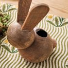 Wooden Bunny Taper Holder