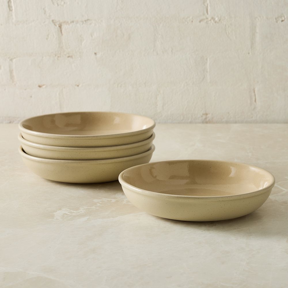 Hale Stoneware Pasta Bowl Sets - Stoneware Natural Tan, Set of 4