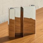 Chrome Metal Taper Holders