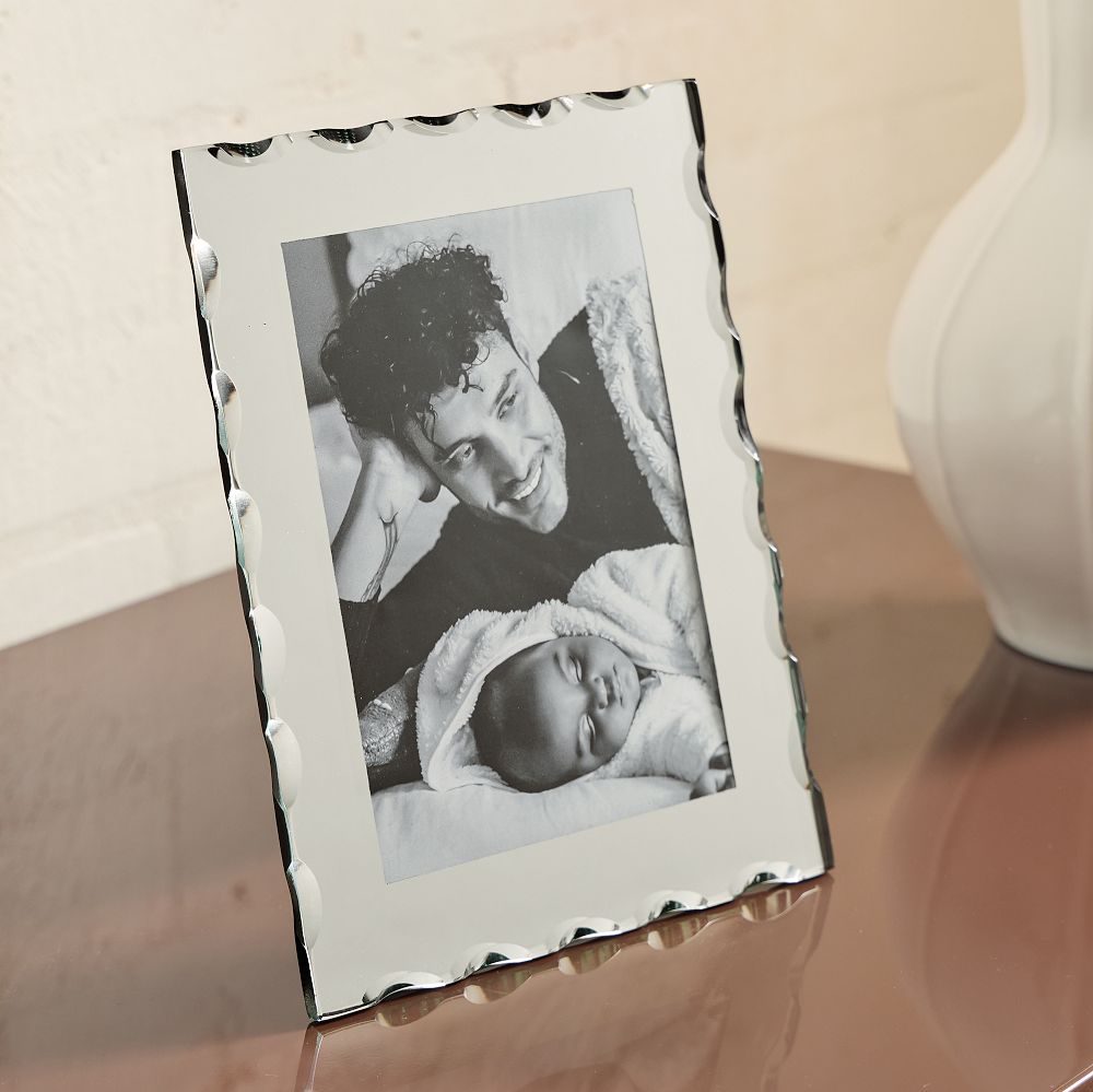 Mirrored Glass Tabletop Frames - Mirror Glass, 5x7 in